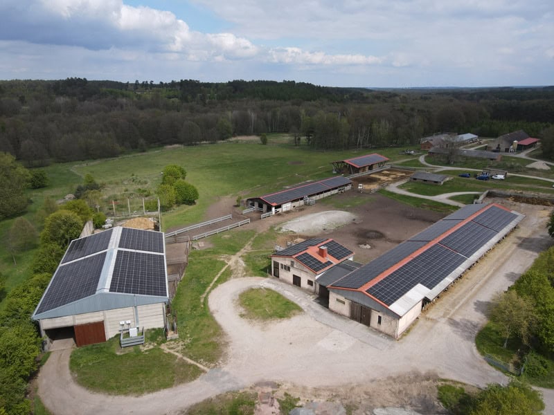 Neue Solaranlage in Raben