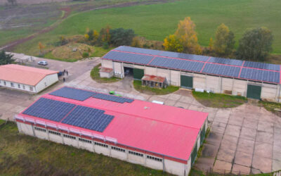 Inbetriebnahme der Photovoltaik-Anlage in Klein Gottschow